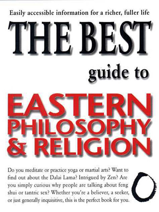 Title details for The Best Guide to Eastern Philosophy and Religion by Diane Morgan - Wait list